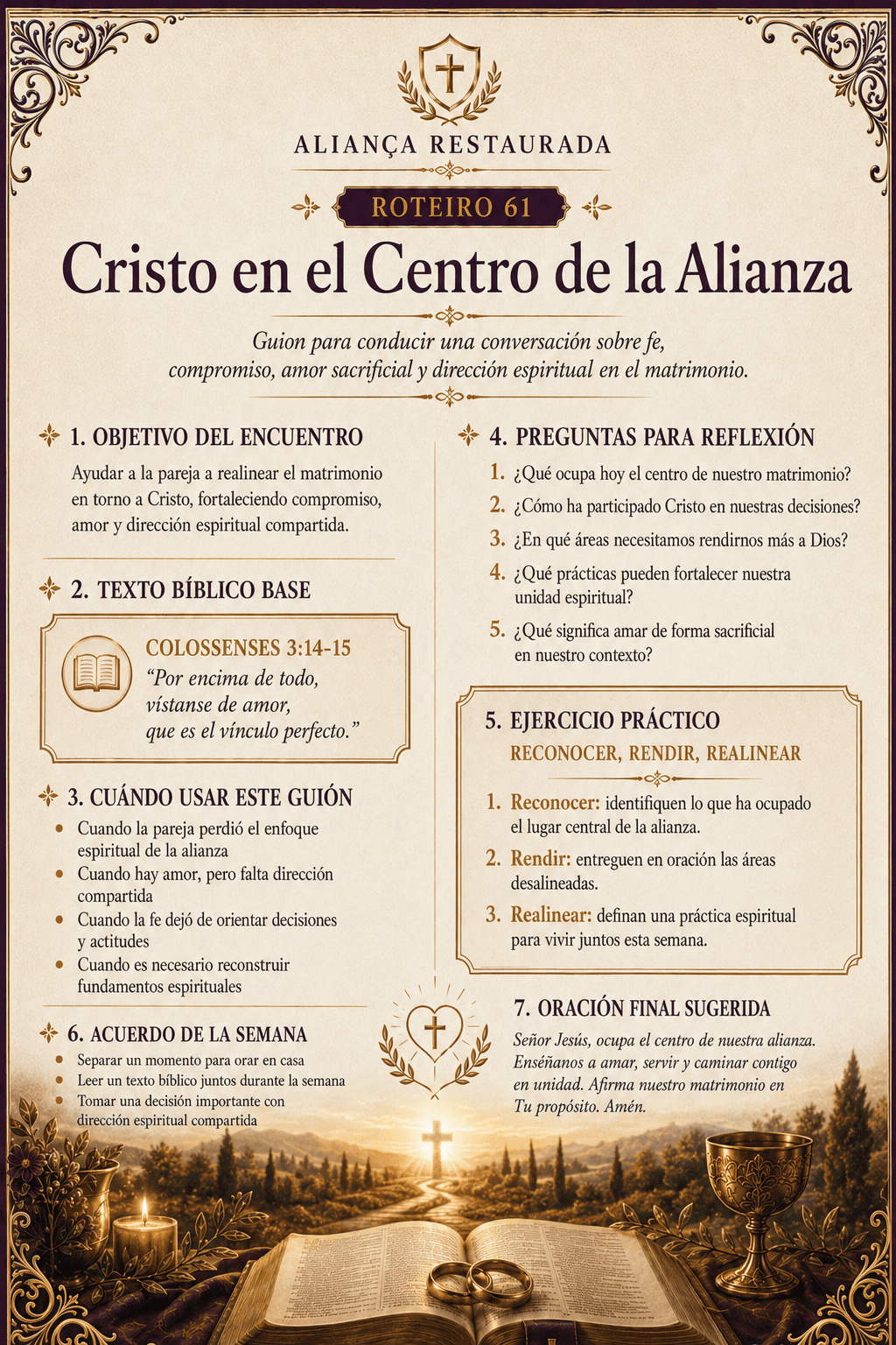 Guion 61 — Cristo en el centro de la alianza