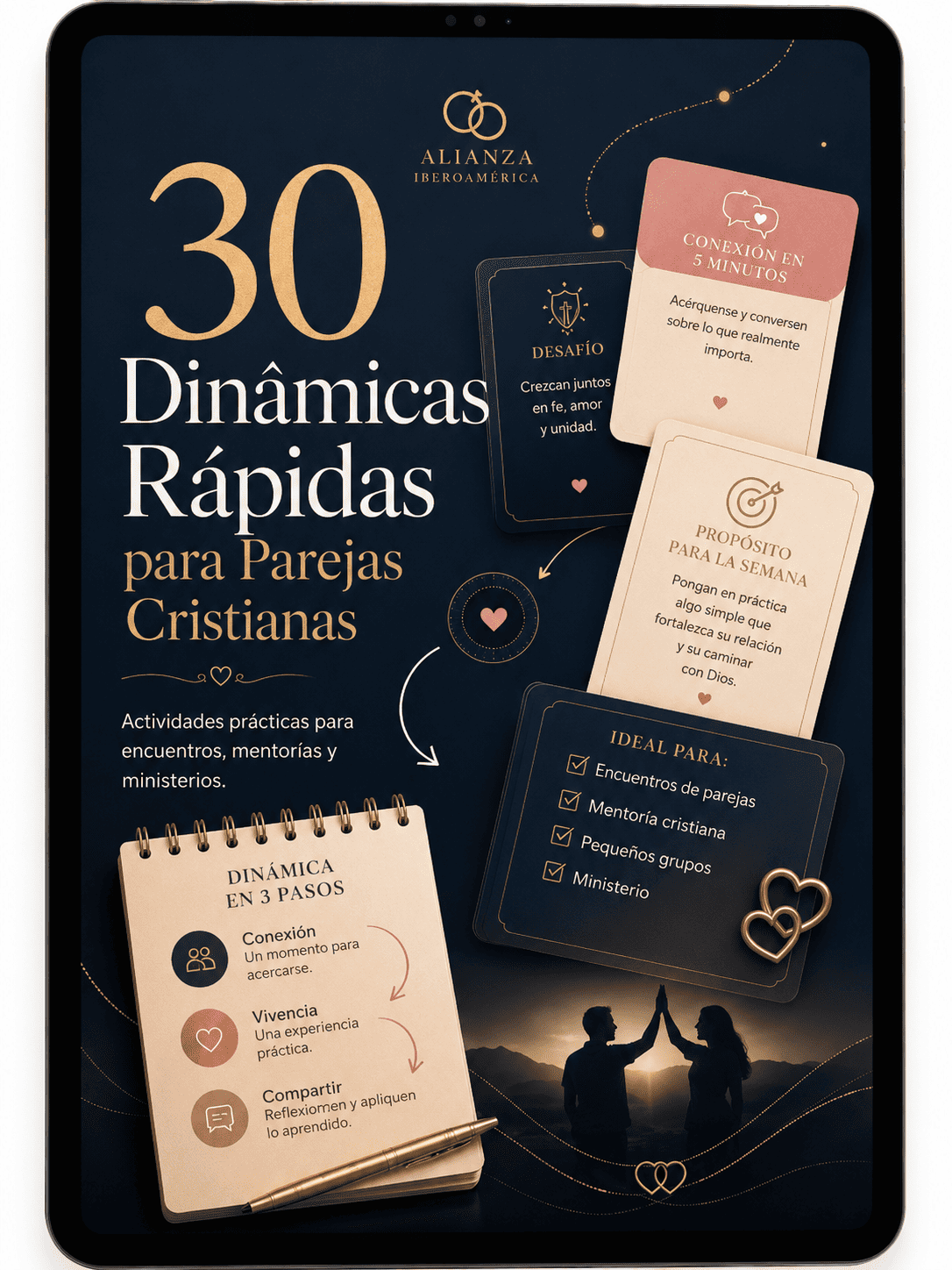 30 dinámicas rápidas para parejas cristianas